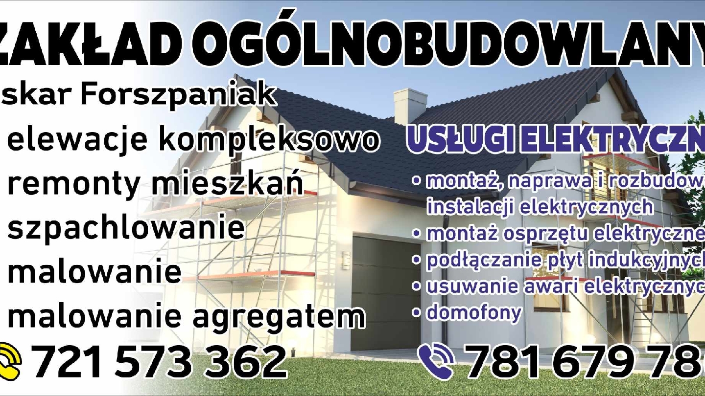 Zakład ogólnobudowlany Oskar Forszpaniak · Zdjęcia 1